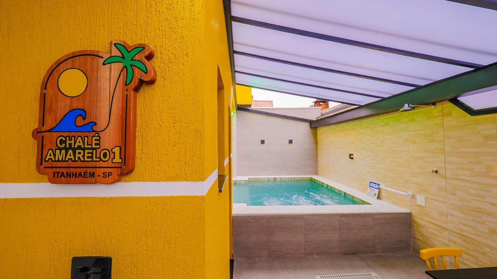 Chale Amarelo Villa Itanhaém Dış mekan fotoğraf